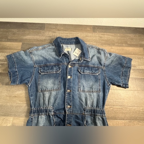 We The Free “High Moon” Denim Utility Jumpsuit - Picture 4 of 11